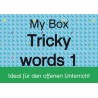 My Box – Englischlade - Tricky Words 1