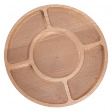 Round 4 Compartment Sorting Tray