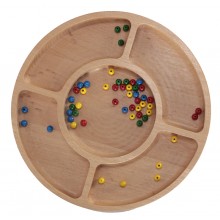 Round 4 Compartment Sorting Tray