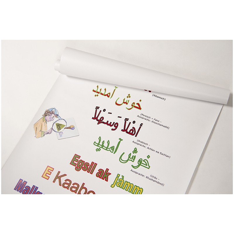 Plakat „Herzlich Willkommen!“ Plakat „Herzlich Willkommen!“