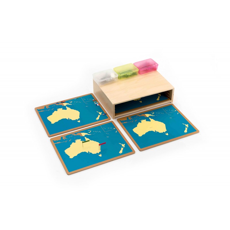 Four Maps Of Australia
