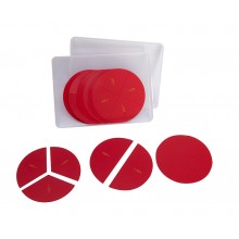 Cut-Out Labeled Fraction Circles