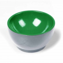 Wooden Cup: Gray/Green