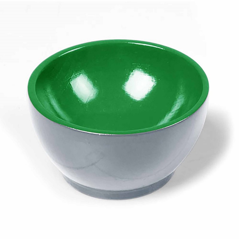 Wooden Cup: Gray/Green Wooden Cup: Gray/Green