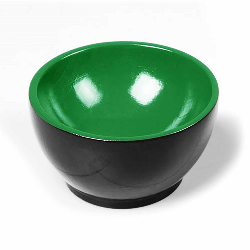 Wooden Cup: Black/Green Wooden Cup: Black/Green