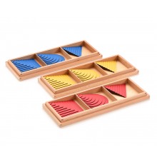 Set of circles, triangles and squares