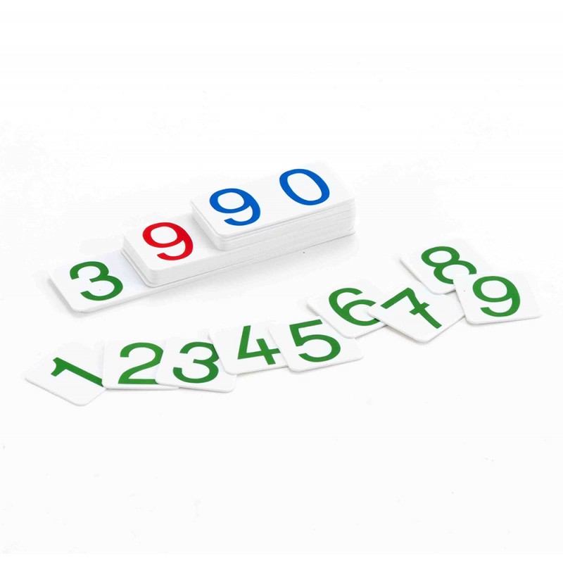 Card set small plastic 1-3000 Card set small plastic 1-3000