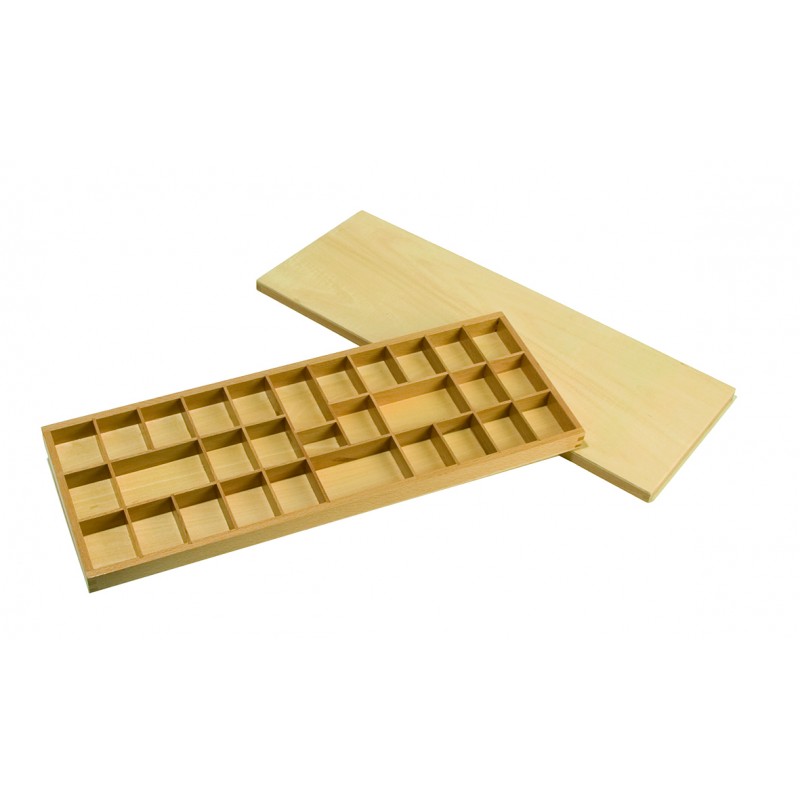 German Small Movable Alphabet Box Cursive German Small Movable Alphabet Box Cursive