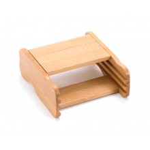 Cabinet For Botany Puzzles (3 comp.)---beech wood