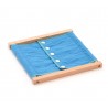 Buttoning Frame With Small Buttons--Plain cloth Buttoning Frame With Small Buttons--Plain cloth