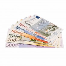 Euro-banky bankovky súbor