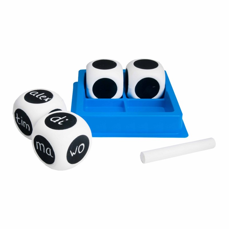 Dice chalkboard Dice chalkboard