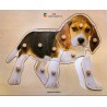 Holz-Puzzle - realistisch - Hund Holz-Puzzle - realistisch - Hund