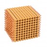 One Golden Bead Cube Of 1000: Individual Beads Nylon One Golden Bead Cube Of 1000: Individual Beads Nylon