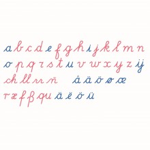 Bewegliches Alphabet, groß - lateinische Ausgangsschrift (internationale Version)