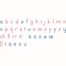 Large Movable Alphabet: International Print