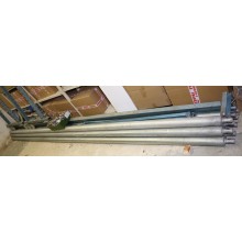 Teppichregal für 10 Teppichrollen a 5 Meter