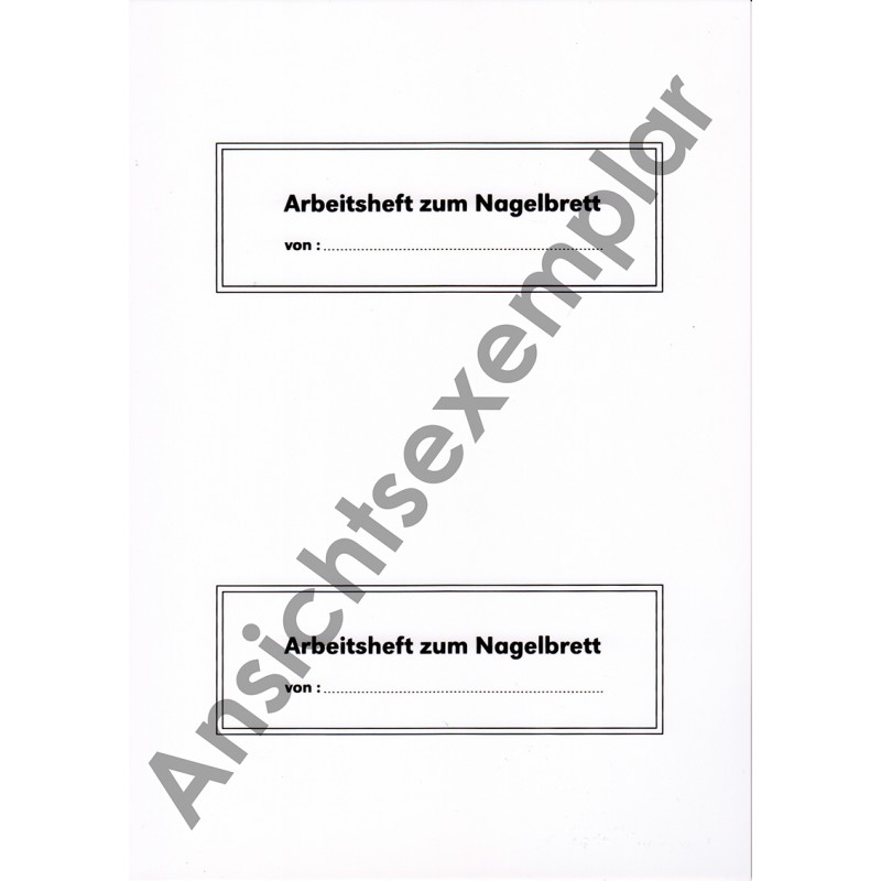 Copy template nail board