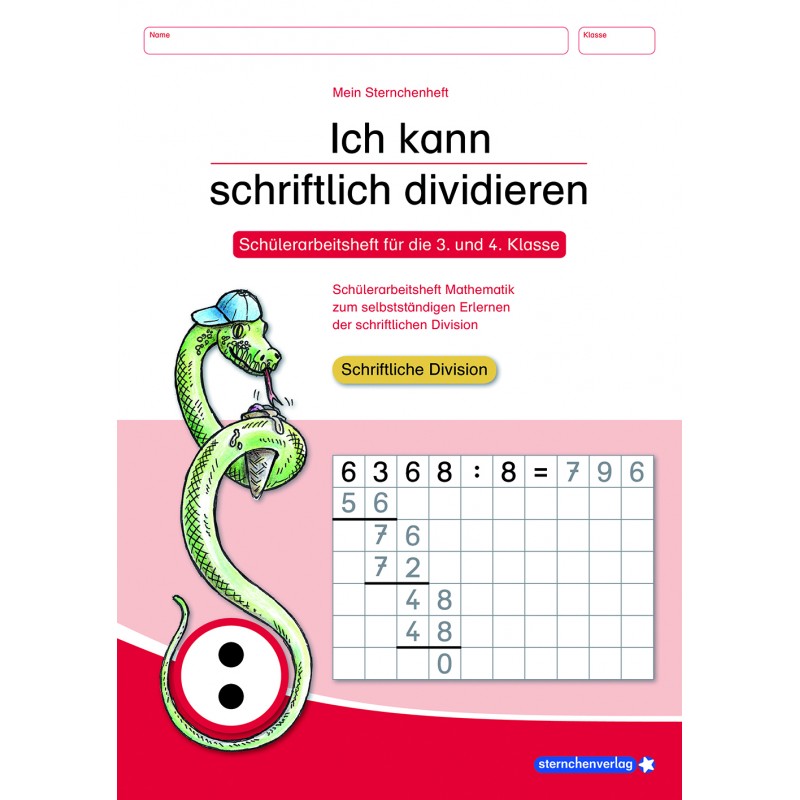 Ich kann schriftlich dividieren Ich kann schriftlich dividieren