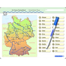 Deutschlands Flüsse + Stift