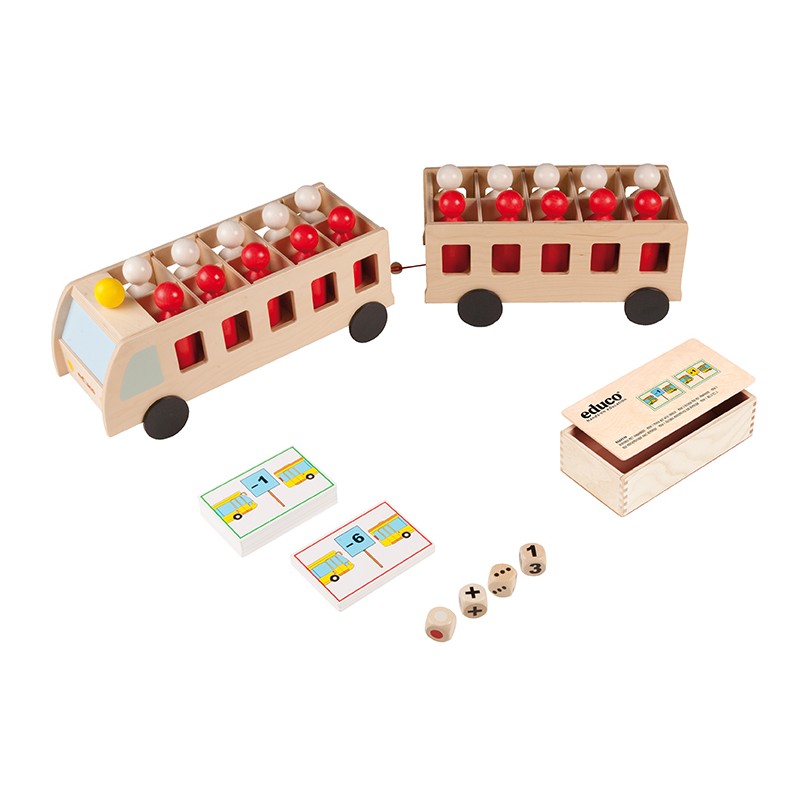 Math bus with trailer - maxi Math bus with trailer - maxi
