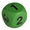 Number dice green Number dice green