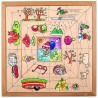 Spider sorting puzzle - the four seasons Spider sorting puzzle - the four seasons