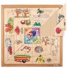 Spider sorting puzzle - the four seasons Spider sorting puzzle - the four seasons