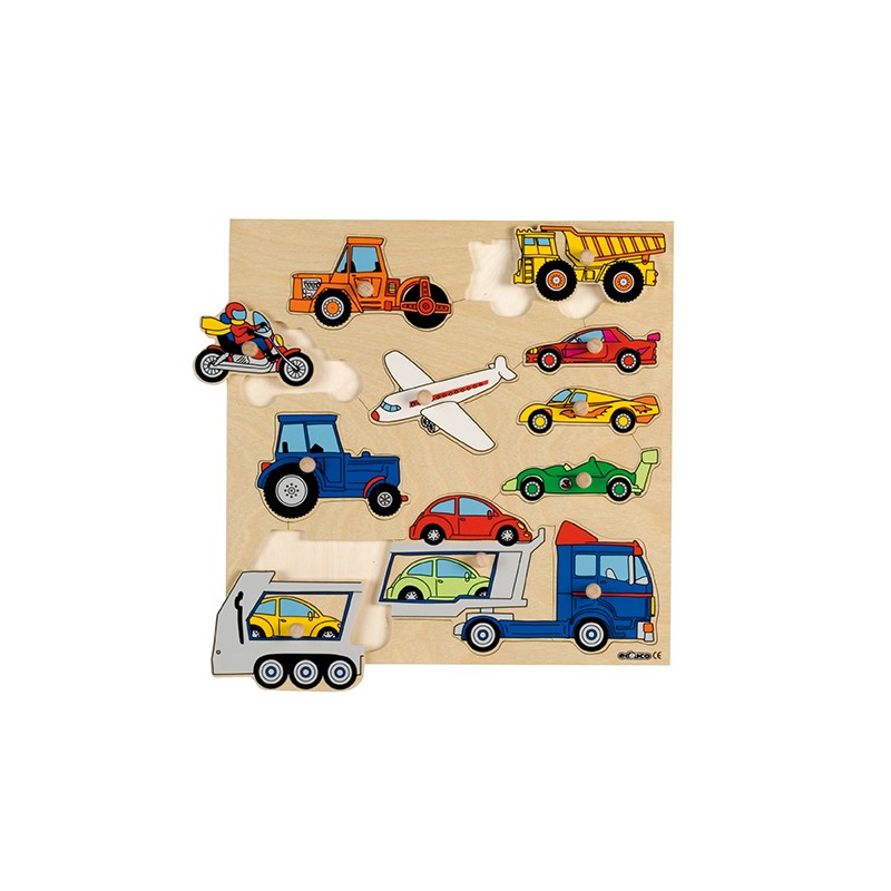 Knob puzzle - vehicles (11) Knob puzzle - vehicles (11)