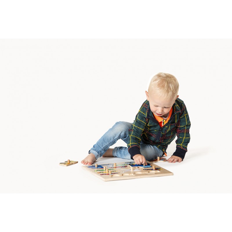 Knob puzzle - vehicles (11) Knob puzzle - vehicles (11)