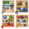 Health puzzles - set of 4 Health puzzles - set of 4