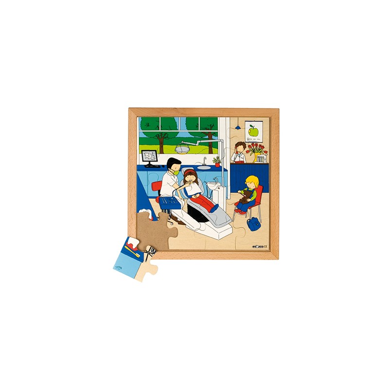Health puzzle - dentist Health puzzle - dentist