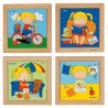 Puzzle set girls - set of 4 Puzzle set girls - set of 4