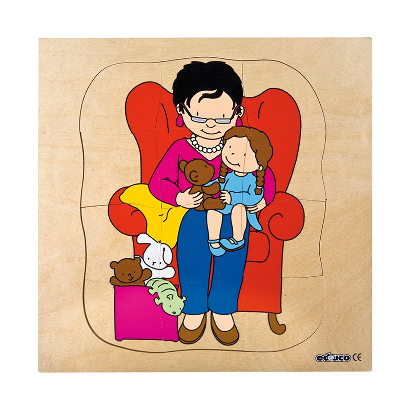 Growth puzzle - Grandmother Growth puzzle - Grandmother
