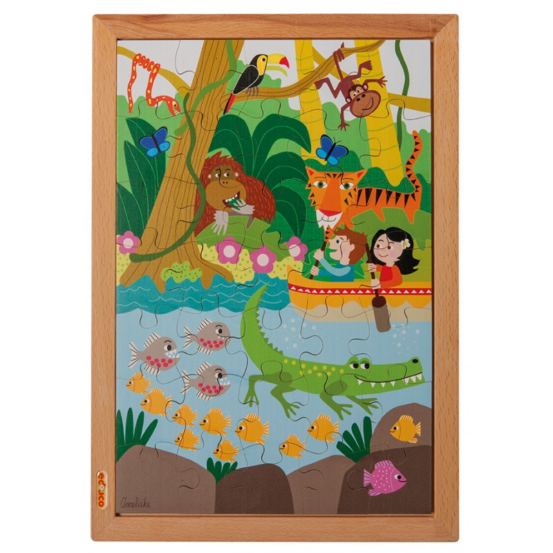 Oberhalb und Unterhalb Puzzle - im Dschungel (35) Oberhalb und Unterhalb Puzzle - im Dschungel (35)