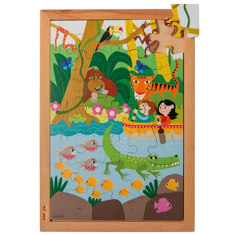 Oberhalb und Unterhalb Puzzle - im Dschungel (35) Oberhalb und Unterhalb Puzzle - im Dschungel (35)