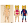 Getting dressed puzzle - girl Getting dressed puzzle - girl