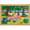 Children's activities puzzle - picnic Children's activities puzzle - picnic