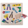 Knob puzzle - tools Knob puzzle - tools