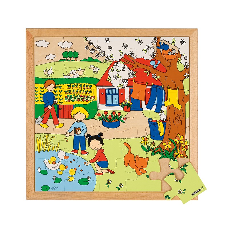 Seasons puzzle 2 - spring Seasons puzzle 2 - spring