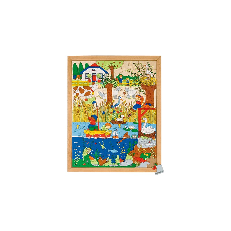 Above and beneath puzzles 120 - lake Above and beneath puzzles 120 - lake