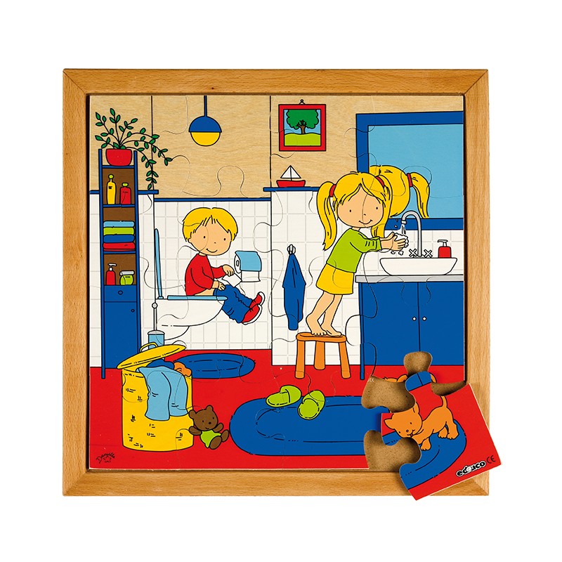 Hygiene puzzle - washing your hands Hygiene puzzle - washing your hands