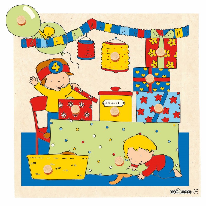 Knob puzzle surprise - living room Knob puzzle surprise - living room