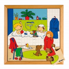 Hygiene puzzle - bath time