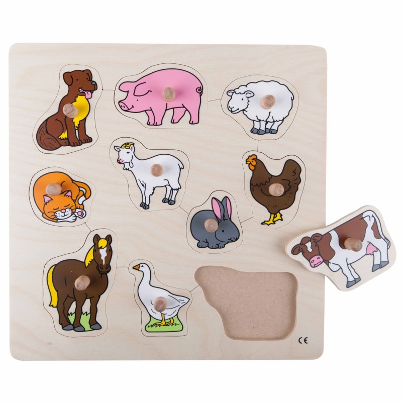 Knob puzzle - farm Knob puzzle - farm