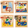 Baby puzzles - set of 4 Baby puzzles - set of 4