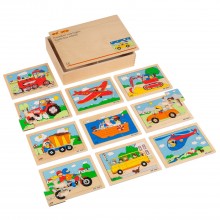 Puzzle box vozidlo