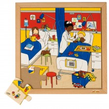 Health puzzle - hospital