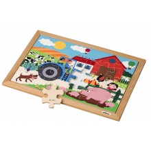 Math puzzle - addition and subtraction up to 6