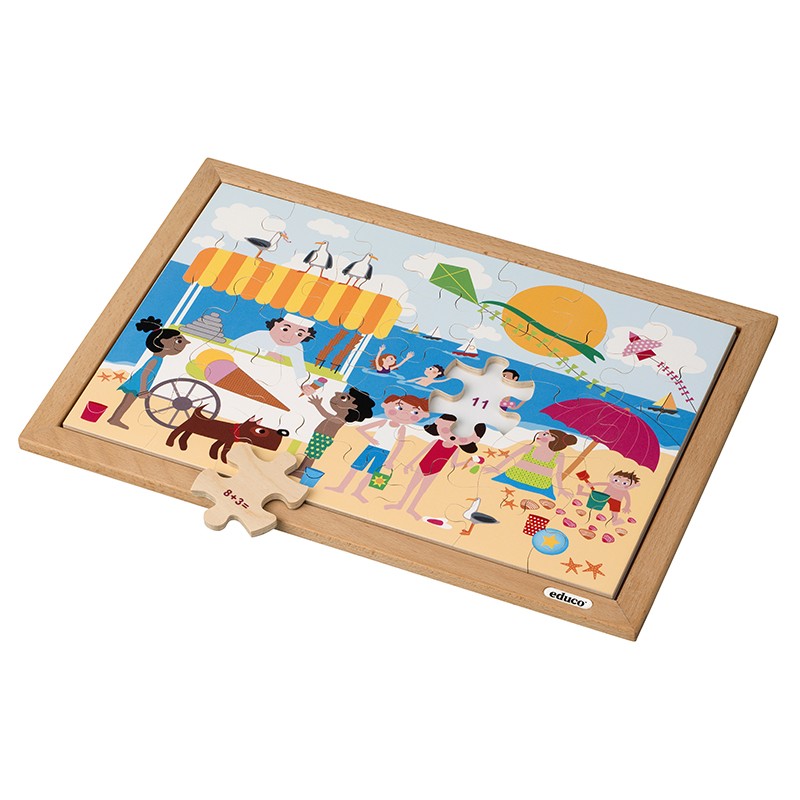 Math puzzle - addition and subtraction up to 12 Math puzzle - addition and subtraction up to 12